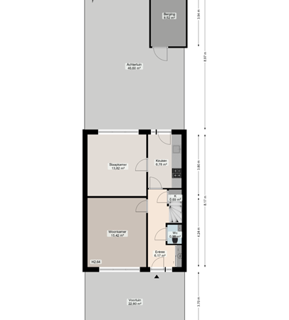 Floorplan - Siriusstraat 51, 9742 KV Groningen